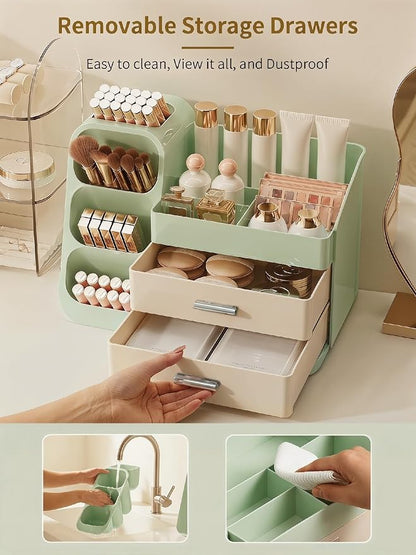 Booklov Makeup Organizer for Vanity, Large Capacity Cosmetic Display Case - Image 6