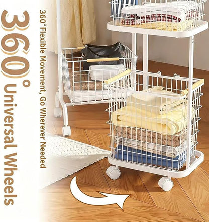Large Laundry Baskets, Dirty Clothes Hamper - Image 4