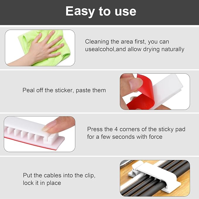 Cable Management Clips - Image 5