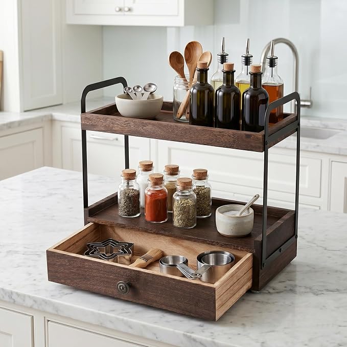 2-Tier Bathroom Counter Organizer - Image 6