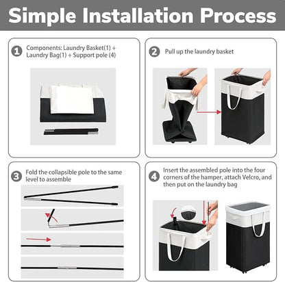 Goodpick Rolling Laundry Hamper - Image 2