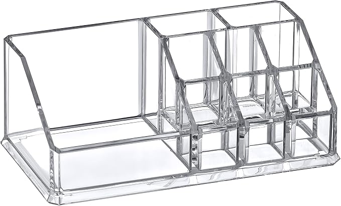 Amazing Abby - Tiffany - Acrylic Cosmetic Organizer, Transparent Plastic Makeup - Image 4