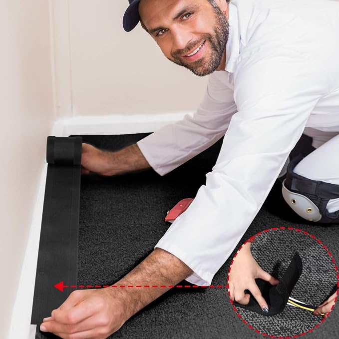 WILLBOND Carpet Cord Cover Cable Protector Floor Cover Cable Protector - Image 8