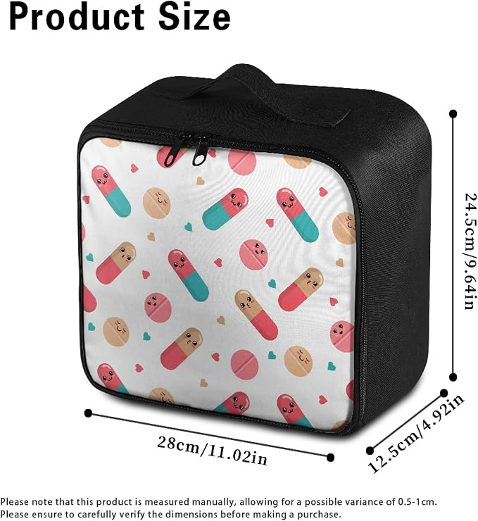 Family Medicine Storage Bag Pill Bottle Organizer - Image 6