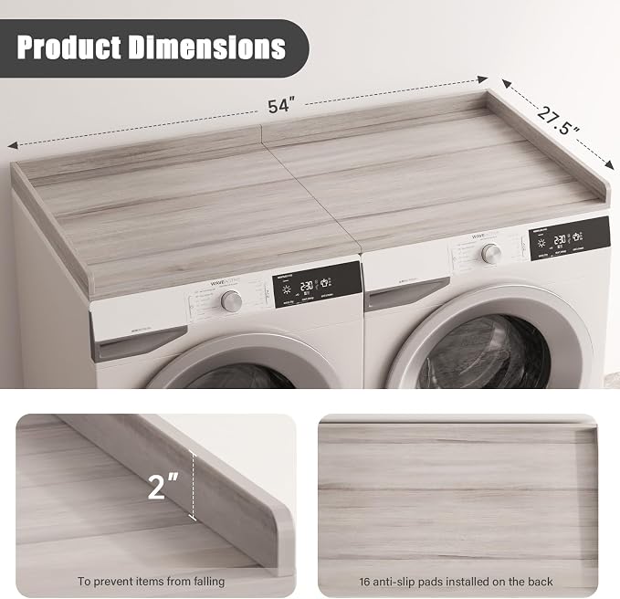 Washer Dryer Countertop, Foldable Laundry Countertop - Image 2