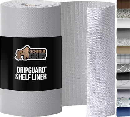 GORILLA GRIP DripGuard Shelf Liner, Non-Adhesive Drawer and Kitchen Cabinet by Unknown