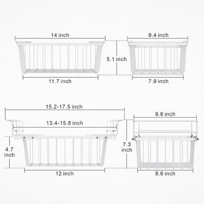 iSPECLE Deep Freezer Organizer Bins - Image 4