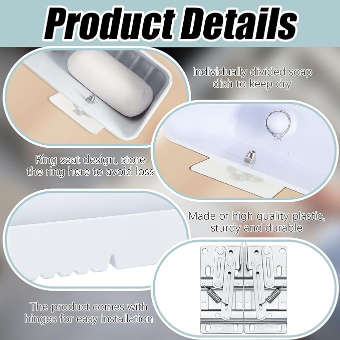 Umigy 2 Pack 24" Tip Out Tray for Sink - Image 3