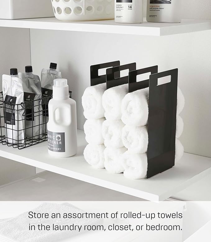 Yamazaki Home Tower Interlocking Towel Organizer - Image 3