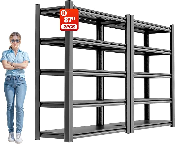 Heavy Duty Metal Storage Rack Shelving by OLLRRACT