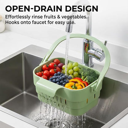 Foldable Hanging Sink Drain Basket, Hanging Sink Drain Basket - Image 3