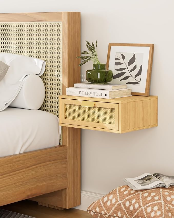 Aienvey Floating Nightstand, Floating Shelf - Image 6