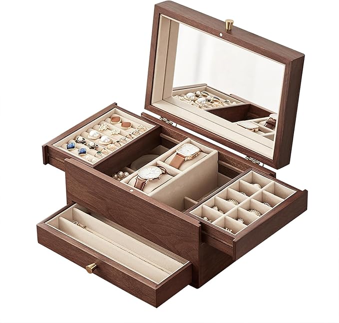 CHOSIN Black Walnut Jewelry Box - Image 4