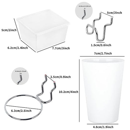 Kuhome 6 Sets Pegboard Bins Cups - Image 5