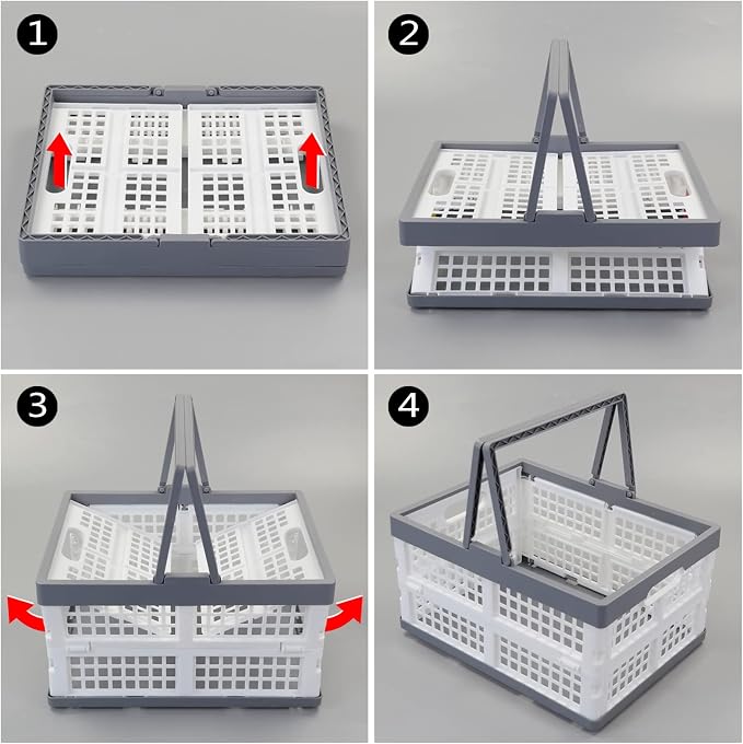 Teyyvn 2-Pack Collapsible Crate - Image 4