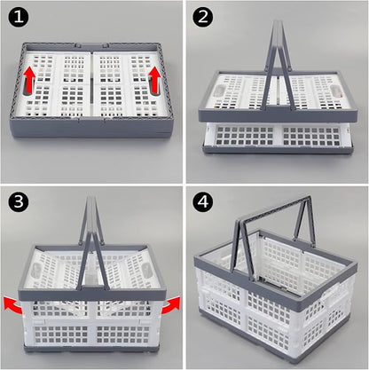 Teyyvn 2-Pack Collapsible Crate - Image 4