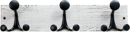 SKOLOO 17-Inch Wood Coat Rack Wall Mount by SKOLOO