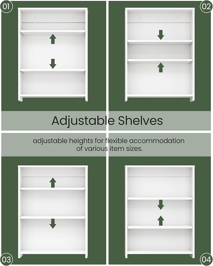 Bathroom Medicine Mirror Cabinet, 17.7'' x 23.6'', Wall-Mounted Bathroom Vanity - Image 6