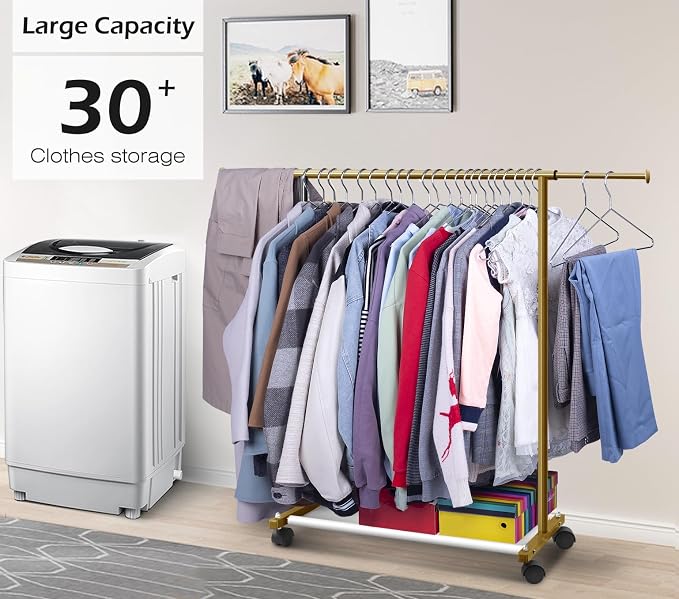 MISSLO Short Clothing Racks for Hanging Clothes - Image 7