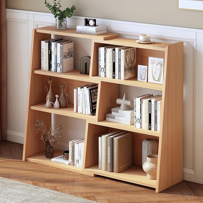 IOTXY Wooden Extendable Shelf Bookcase by IOTXY