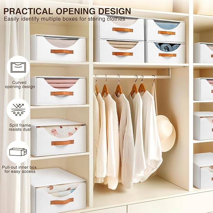 Homsorout Stackable Storage Drawers - Image 6