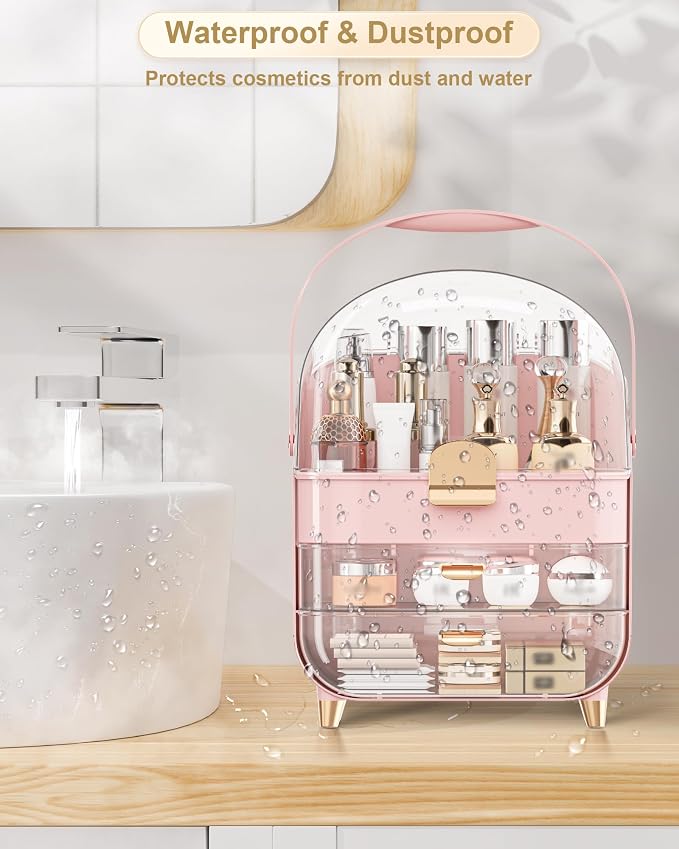 Makeup Organizer, Skincare Holder Bathroom Counter Organizer, Storage Box - Image 8