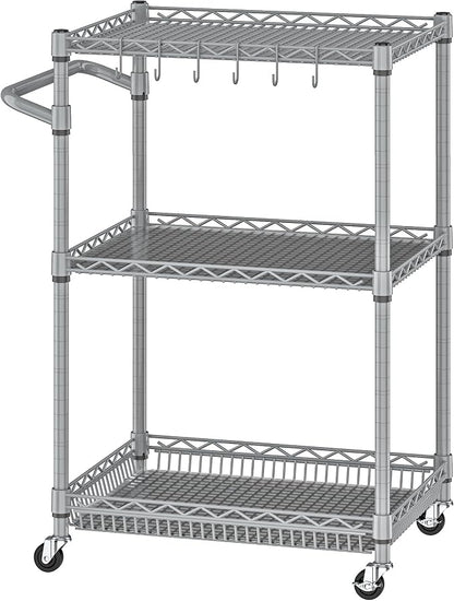 3 Tier Rolling Utility Carts by Alexayhome