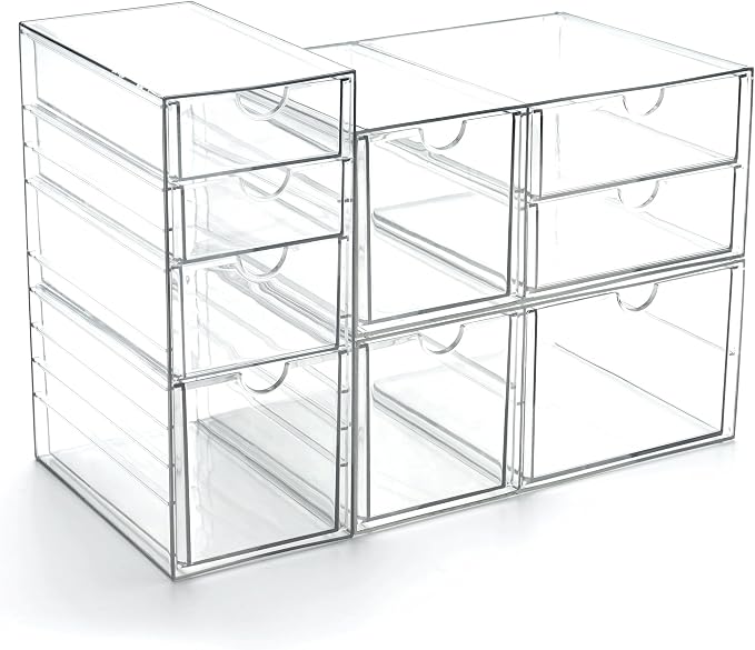 Prsildan Acrylic Drawer Makeup Organizer by Prsildan