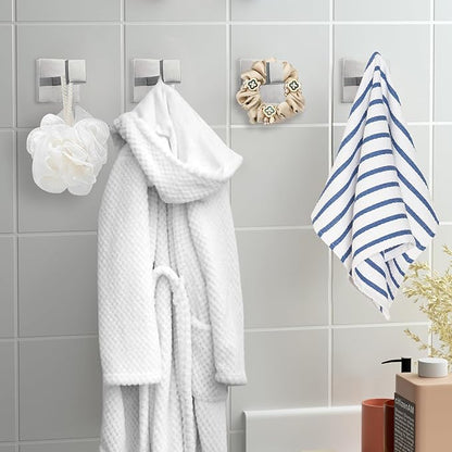 IBosins 4 Pack Towel Hooks Hand Towel Holder - Image 5