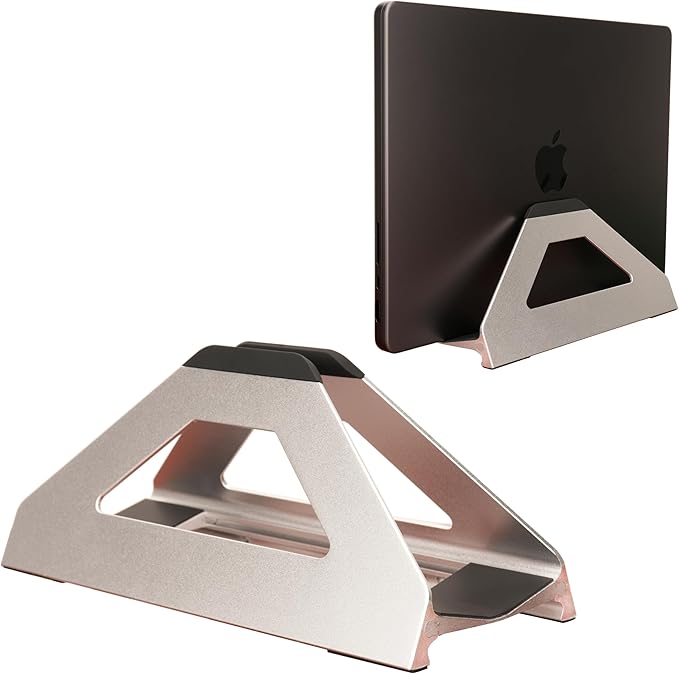 Vertical Laptop Stand, Space Saving Holder by Psitek