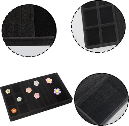 Velvet Jewelry Organizer Tray - Image 3