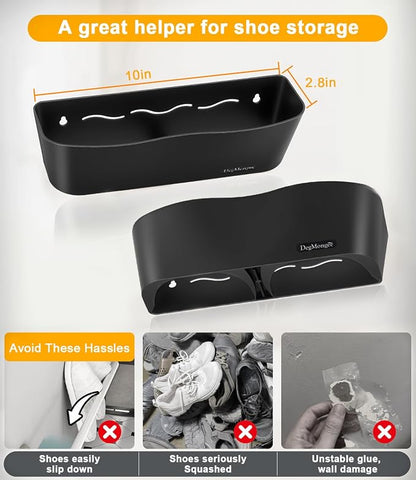 4PCS Wall Mounted Shoe Rack - Image 6