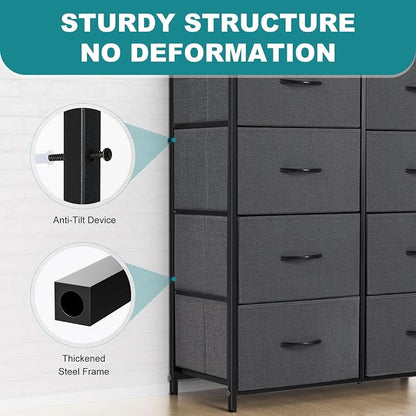 OLIXIS 8 Drawer Storage Dresser - Image 5