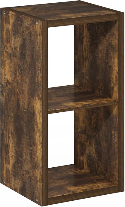 2-Cube Cubicle Bookshelf, Cube Bookcase - Image 4