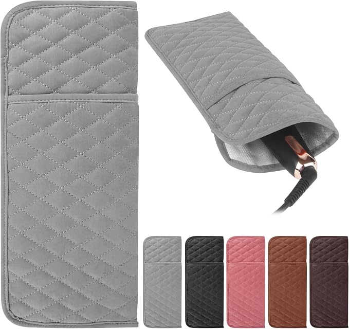 Heat Resistant Hair Tools Organizer Bag Portable Travel Storage Cover Pouch by WRORUNER