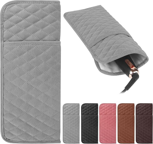 Heat Resistant Hair Tools Organizer Bag Portable Travel Storage Cover Pouch by WRORUNER