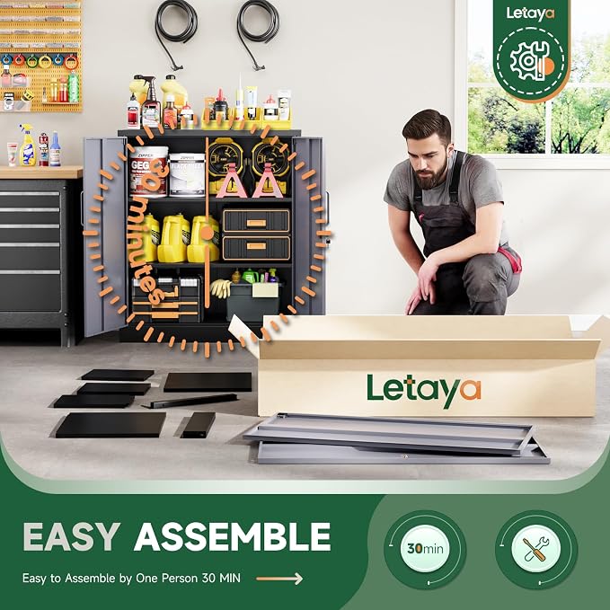 Letaya Metal Storage Cabinets - Image 9