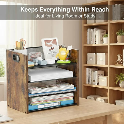 Wood Desk Organizer - Image 5