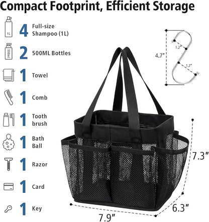 F-color Mesh Shower Caddy Portable - Image 6