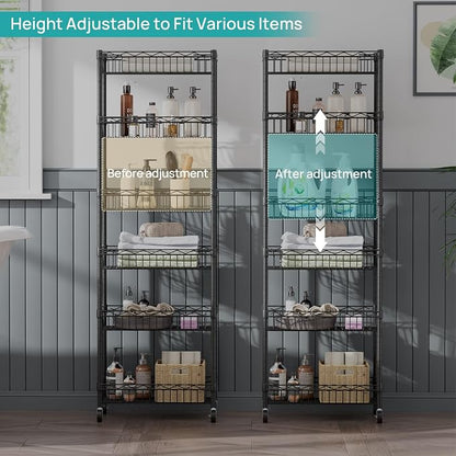 SINGAYE Shelf Closet Wire Shelving：Adjustable Metal Unit - Image 3