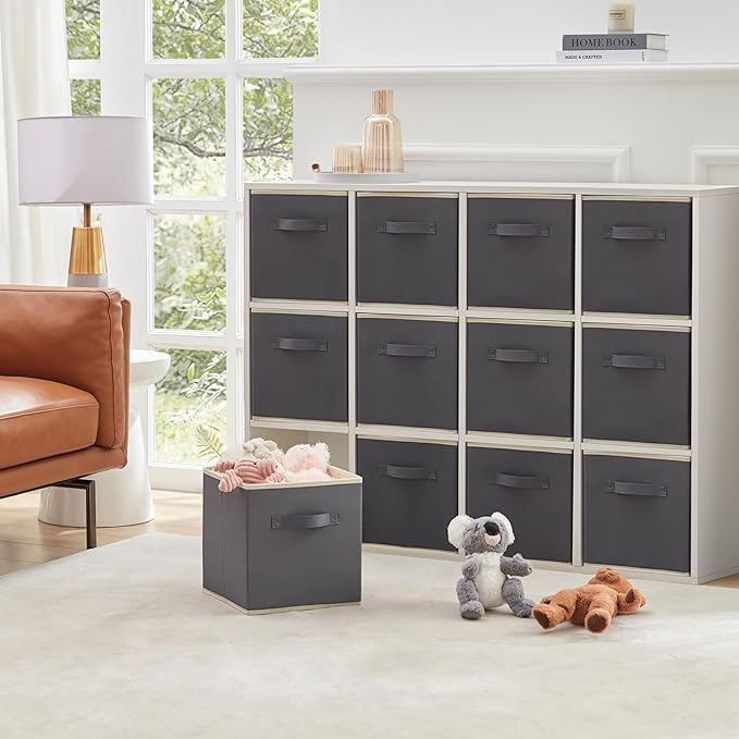 Lifewit Storage Cubes, Foldable Decorative Fabric Storage Baskets - Image 7