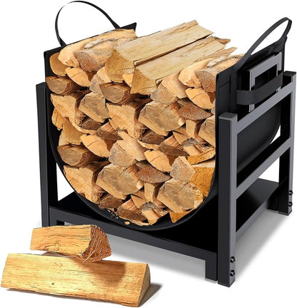 MOFEEZ Firewood Rack Log Holder Indoor by MOFEEZ