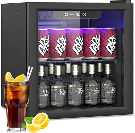 Compact 60 Can/1.3 Cu.Ft Mini Fridge by Unknown