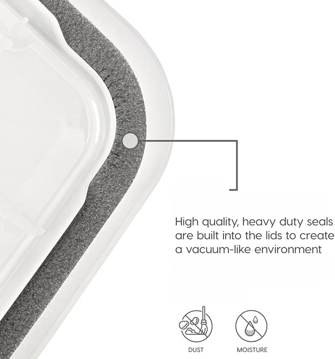 30.6 Qt Storage Bins with Latch Lids - Image 3