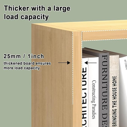 CTESNE【2026 Wooden Thick Frame 6 Cube Storage Organizer Shelf - Image 6