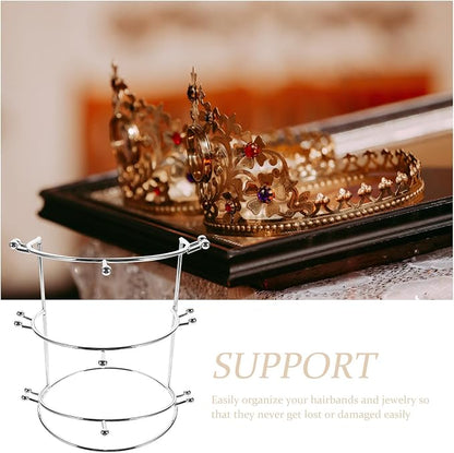 Three-tier Metal Crown Display Rack - Image 5