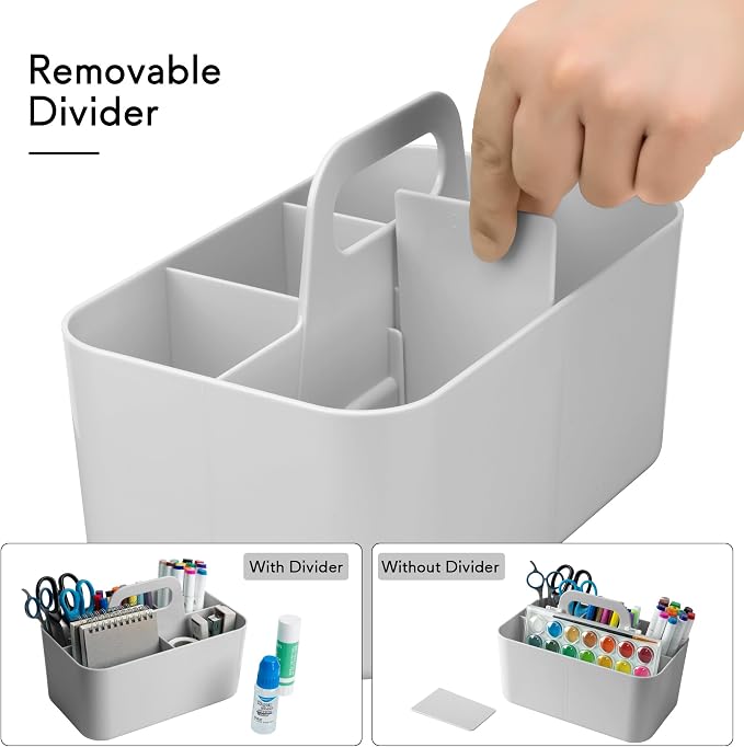 Tiawudi Multipurpose Caddy Organizer, Plastic Caddy - Image 4