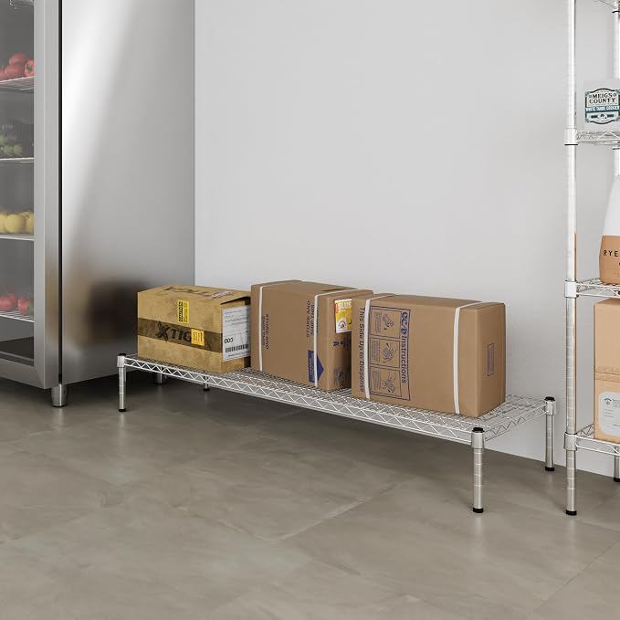 18" Deep x 60" Wide x 8" Height Wire Shelving Kit | 1-Tier | NSF Commercial - Image 6