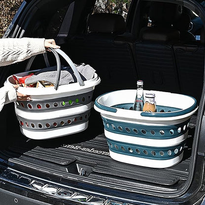Compact Collapsible Laundry Basket, Small Size Pop-Up Hamper Perfect - Image 5