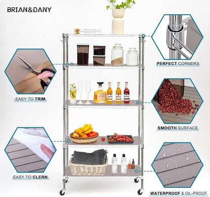BRIAN & DANY Wire Shelf Liner 14" X 30", Heavy Duty Shelf Liners - Image 4